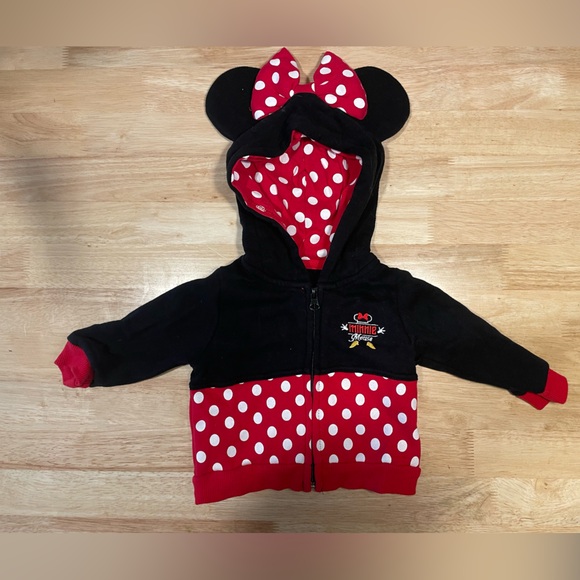 Disney Minnie Mouse Zipup - Picture 1 of 2